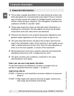 Preview for 4 page of WIKA PG43SA-C Operating Instructions Manual