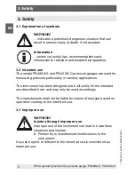 Preview for 6 page of WIKA PG43SA-C Operating Instructions Manual