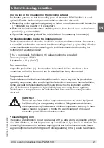 Preview for 21 page of WIKA PGW23.100.11 Operating Instructions Manual