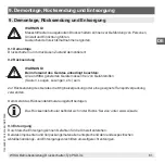 Preview for 61 page of WIKA Phase-Out PSD-3 Series Operating Instructions Manual