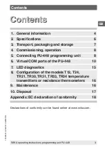 Предварительный просмотр 3 страницы WIKA PU-448 Operating Instructions Manual