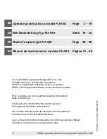 Preview for 2 page of WIKA PU-548 Operating Instructions Manual