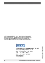 Preview for 44 page of WIKA R5502 Additional Information