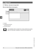 Preview for 76 page of WIKA RLS-1000 Operating Instructions Manual