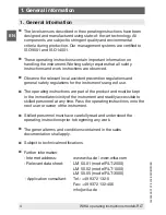 Preview for 4 page of WIKA RLT-1000 Operating Instructions Manual