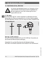 Preview for 44 page of WIKA T24.10 Operating Instructions Manual