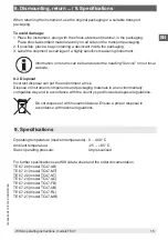 Предварительный просмотр 15 страницы WIKA TC47 Series Operating Instructions Manual