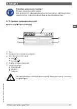 Предварительный просмотр 37 страницы WIKA TC47 Series Operating Instructions Manual