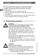 Preview for 12 page of WIKA TFS135 Operating Instructions Manual