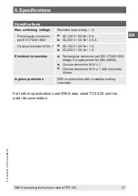 Preview for 21 page of WIKA TFS135 Operating Instructions Manual