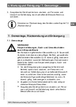 Preview for 37 page of WIKA TFS135 Operating Instructions Manual