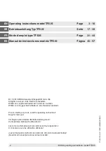 Preview for 2 page of WIKA TFS35 Operating Instructions Manual