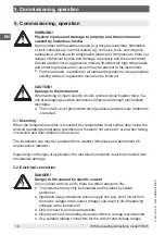 Preview for 10 page of WIKA TFS35 Operating Instructions Manual