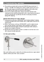 Preview for 14 page of WIKA TG58SA Operating Instructions Manual