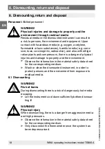 Предварительный просмотр 18 страницы WIKA TG58SA Operating Instructions Manual