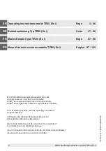 Preview for 2 page of WIKA TR25 (Ex i) Operating Instructions Manual