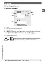 Предварительный просмотр 11 страницы WIKA TR31 Operating Instructions Manual