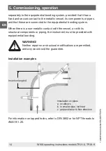 Preview for 14 page of WIKA TR31 Operating Instructions Manual