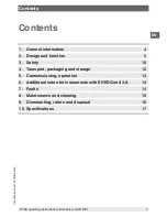 Preview for 3 page of WIKA TW61 Operating Instructions Manual