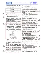 Preview for 5 page of WIKA TXS Series Instruction Manual