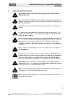 Предварительный просмотр 5 страницы WIKA UniTrans UT-10 Operating Instructions Manual