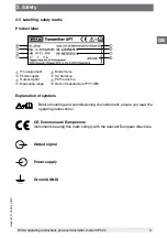 Preview for 9 page of WIKA UPT-20 Operating Instructions Manual