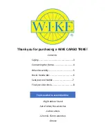 WIKE 9032 User Manual preview