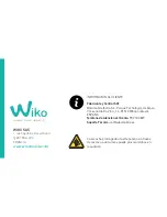 Предварительный просмотр 106 страницы Wiko BIRDY 4G User Manual