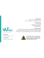 Предварительный просмотр 158 страницы Wiko BIRDY 4G User Manual