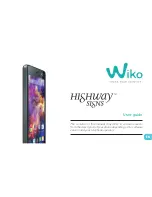 Предварительный просмотр 3 страницы Wiko Highway signs User Manual