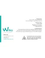 Предварительный просмотр 146 страницы Wiko Highway signs User Manual