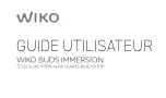 Wiko IMMERSION User Manual предпросмотр