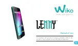 Предварительный просмотр 55 страницы Wiko Lenny User Manual