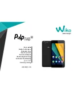 Wiko Pulp Fab 4G User Manual предпросмотр