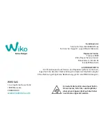 Предварительный просмотр 148 страницы Wiko Pulp Fab 4G User Manual