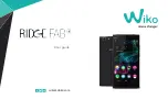 Wiko Ridge Fab 4G User Manual preview