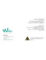 Предварительный просмотр 20 страницы Wiko RIFF User Manual