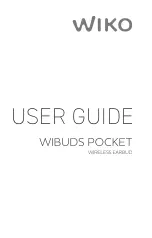 Wiko WIBUDS POCKET User Manual предпросмотр