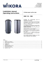 Preview for 1 page of WIKORA WKS 155 Installation Manual Operating Instructions