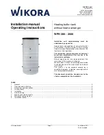 WIKORA WPH 300 Installation Manual preview