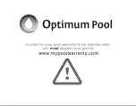 Preview for 2 page of Wilbar Optimum Pool Round 95-0770 General Instructions Manual