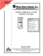 Предварительный просмотр 1 страницы Wilbur Curtis Company CA 90640 Manual