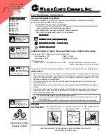 Wilbur Curtis Company PTTD-3 Instructions предпросмотр