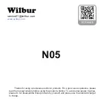 Предварительный просмотр 1 страницы Wilbur Curtis N05 Manual