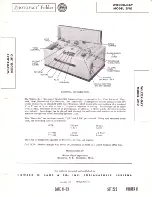 Wilcox-Gay 3F10 Manual preview