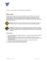 Preview for 2 page of Wilcoxon REF2500 Operation Manual