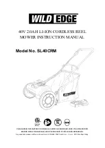 WILD EDGE SL40CRM Instruction Manual предпросмотр