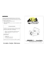 Wild tech ME2602-1 User Manual предпросмотр