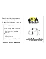 Wild tech ME2603-1 User Manual preview