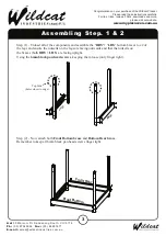 Preview for 3 page of Wildcat 5000 Assembly Instruction Manual